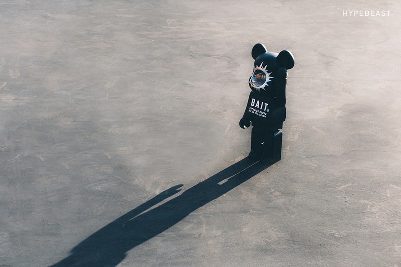 BAIT x Medicom Toy 1000% Bearbrick "Headshot"