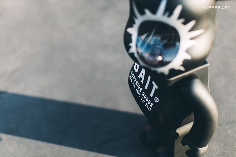 BAIT x Medicom Toy 1000% Bearbrick "Headshot"