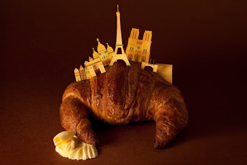 Brunch City Series: Miniature Cityscapes Made Out of Food