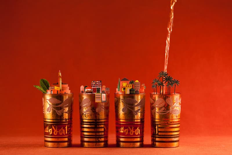 Brunch City Series: Miniature Cityscapes Made Out of Food
