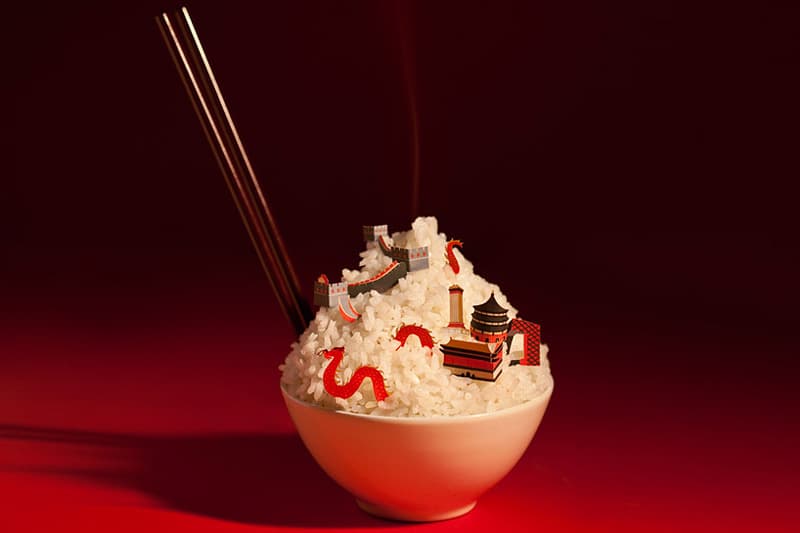 Brunch City Series: Miniature Cityscapes Made Out of Food