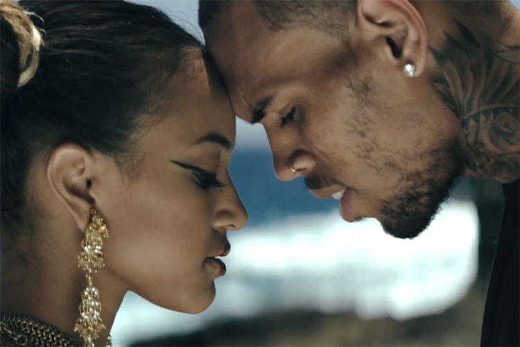 Chris Brown featuring Kendrick Lamar "Autumn Leaves" Music Video