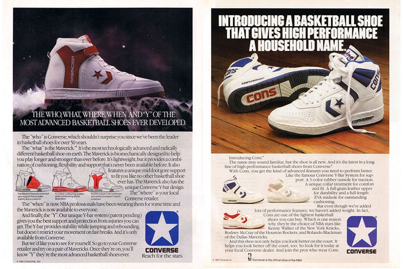 Classic Kicks Creates a Timeline Featuring Vintage Sneaker Ads