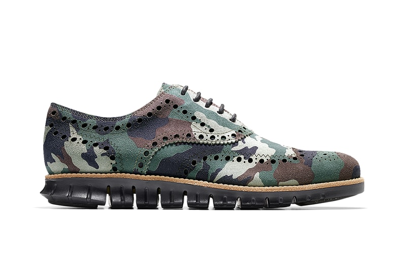 Cole Haan ZeroGrand Wing Oxford "Forest Camo"