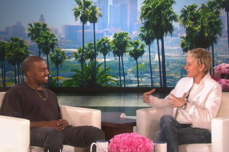 Kanye West Talks adidas, Fatherhood and More on 'The Ellen DeGeneres Show'