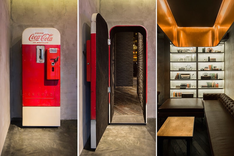 Flask: A Bar Hidden Inside a Coke Vending Machine