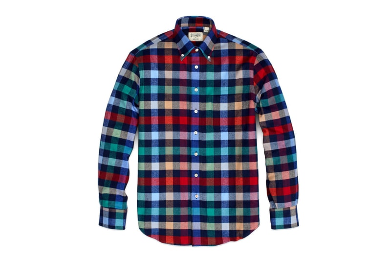 Gitman Bros. x Jack Spade Winter Flannel Shirts Capsule Collection 
