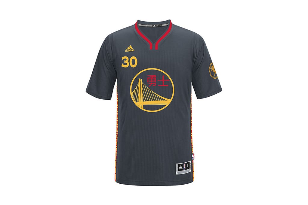 golden state warriors chinese jersey