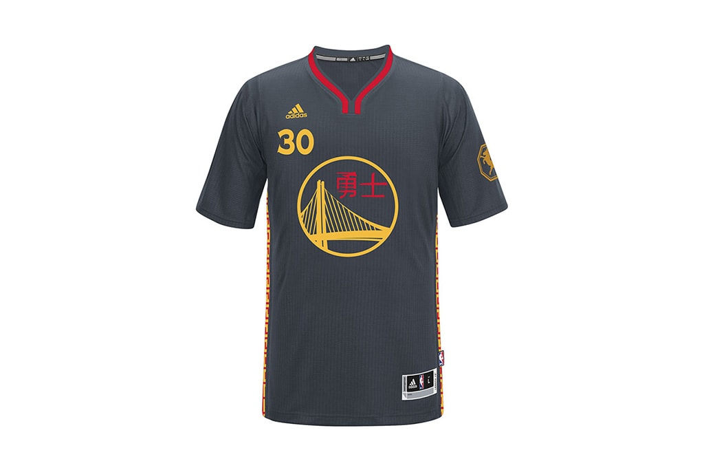 golden state warriors black and red jersey