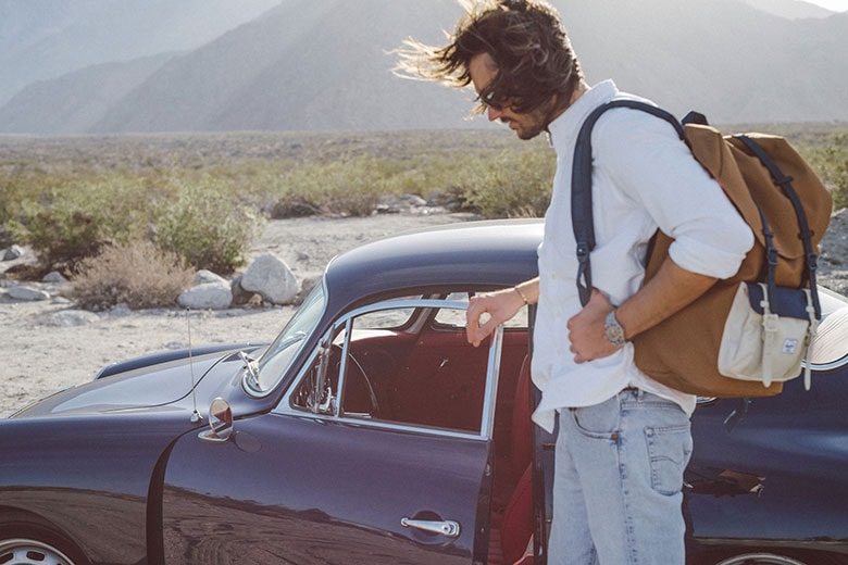 herschel backpack lookbook Retreat Supply Co. USA and self Classic Backpack - Moody Bloom