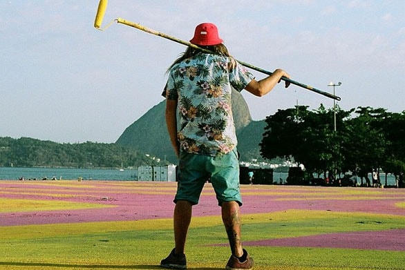 INSA Speaks On Creating the World's Largest Animated GiF-ITI with Ballantine's Scotch Whisky