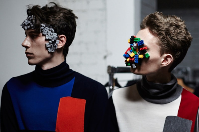 Isamaya Ffrench Creates LEGO Masks for Agi & Sam's 2015 Fall/Winter Collection