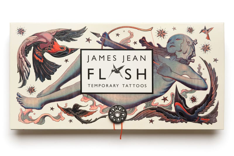 James Jean 'Flash' Print Set & Temporary Tattoos