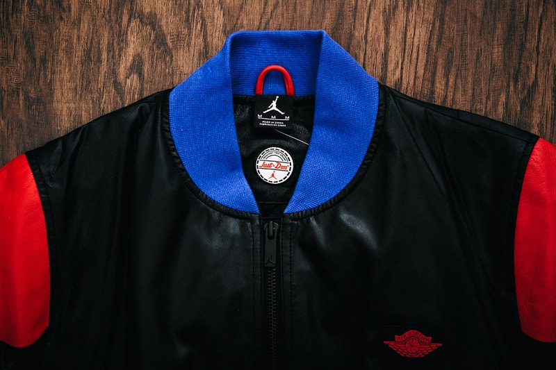 Just Don x Air Jordan II Pinnacle Bomber Jacket in Black