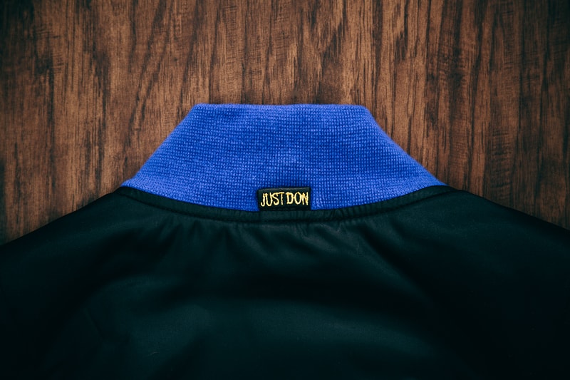 Just Don x Air Jordan II Pinnacle Bomber Jacket in Black