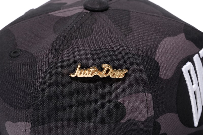 Just Don x RSVP Gallery x A Bathing Ape 1ST CAMO Snapback Collection