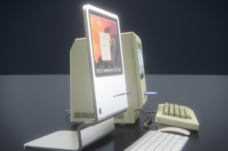 Macintosh-Inspired Compact Desktop Computer by Curved/labs 
