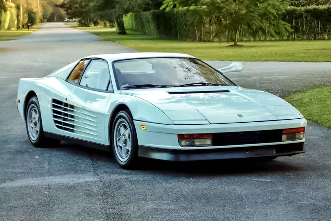 Miami Vice' Ferrari to sell at auction