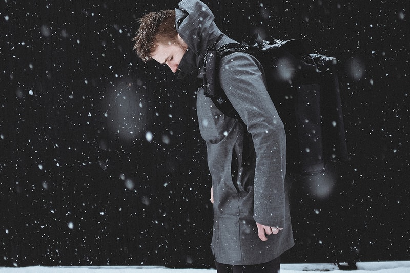 Mission Workshop's Advanced Projects Line Unveils the Styrman Waterproof Topcoat