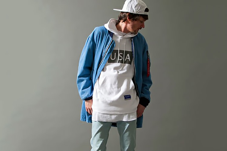 monkey time x Alpha Industries 2015 Spring/Summer Long MA-1