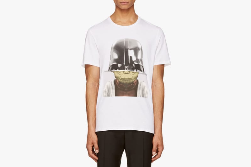 Neil Barrett White Darth Yoda T-Shirt