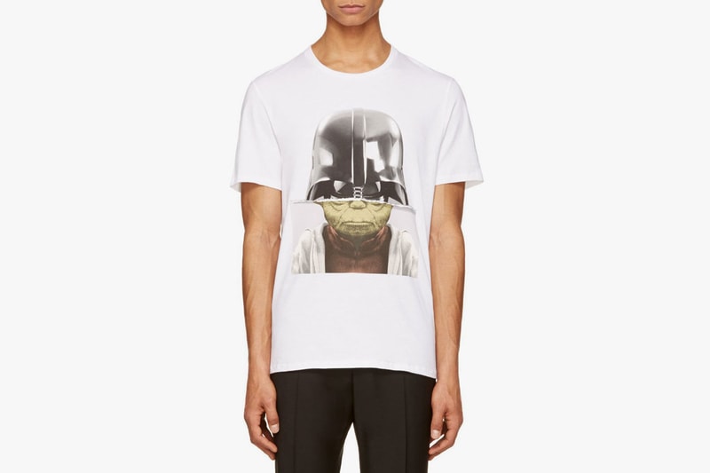 Neil Barrett White Darth Yoda T-Shirt
