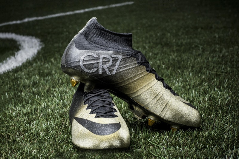 Nike Presents Cristiano Ronaldo with Congratulatory Mercurial CR7 "Rare Gold"