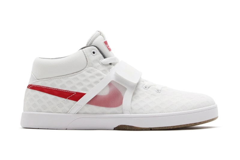 Nike SB Eric Koston Mid R/R White/Gym Red-Black-Gum Medium Brown
