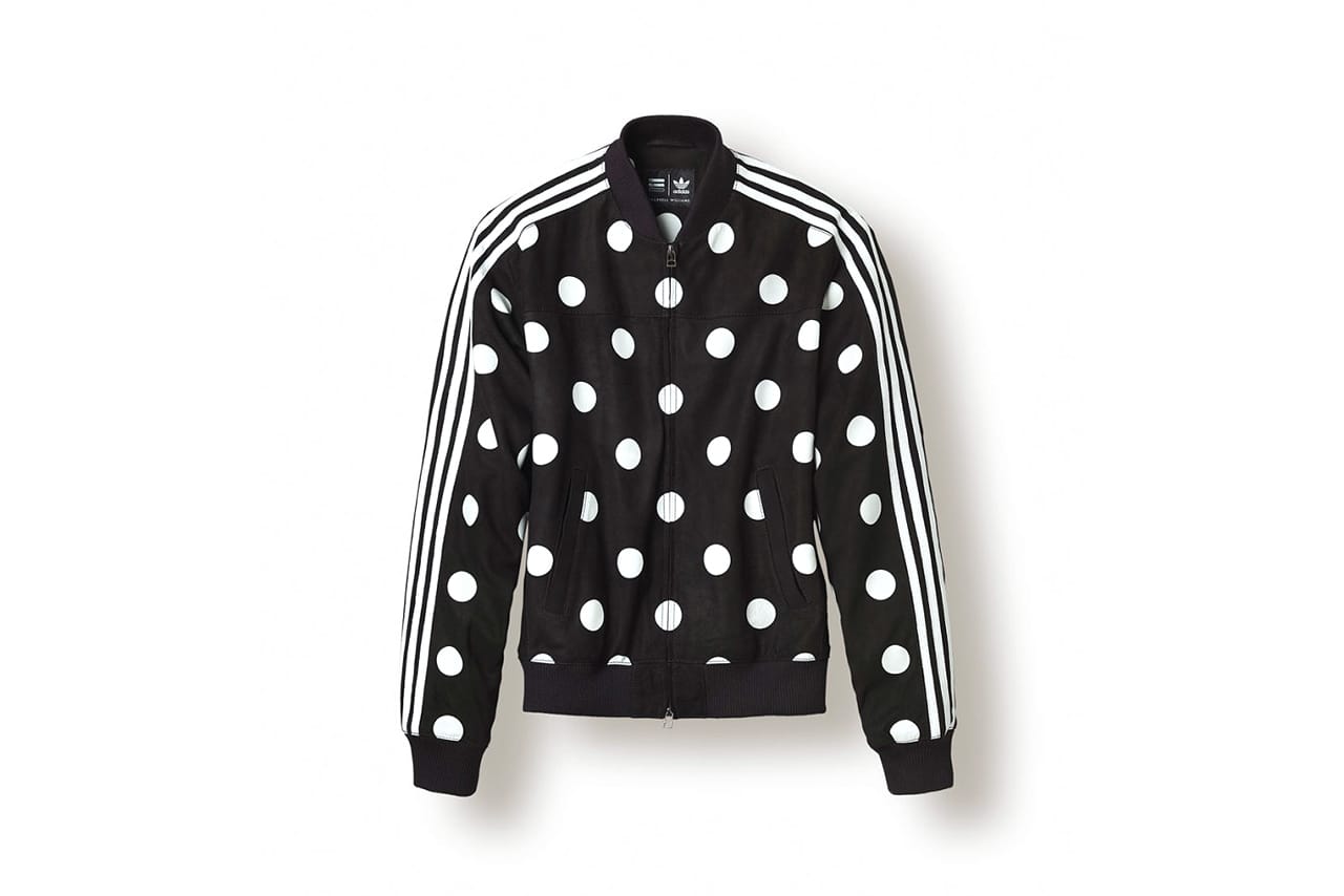 adidas polka dot track jacket