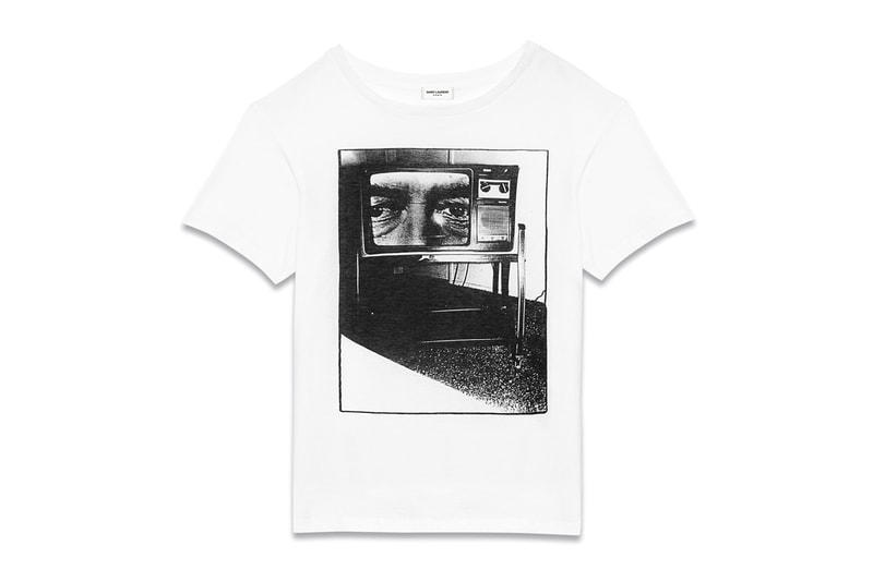 Bruce Connor x Saint Laurent 2015 Spring T-Shirt Collection