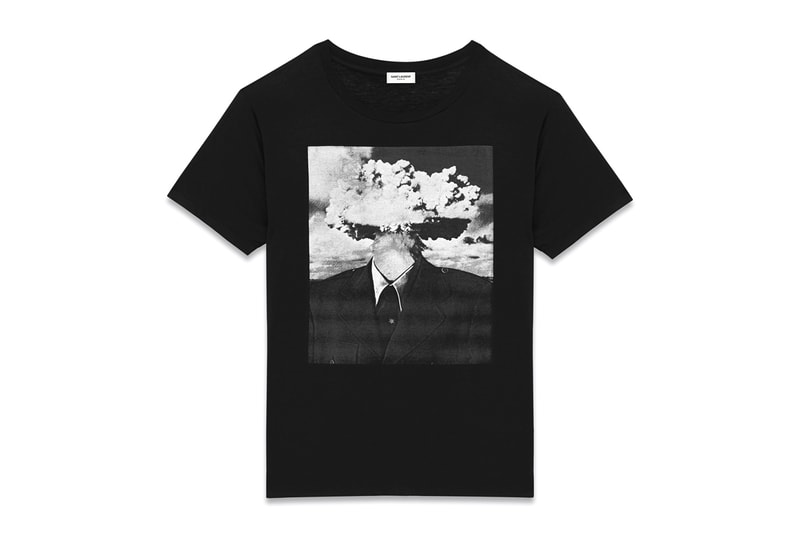 Bruce Connor x Saint Laurent 2015 Spring T-Shirt Collection