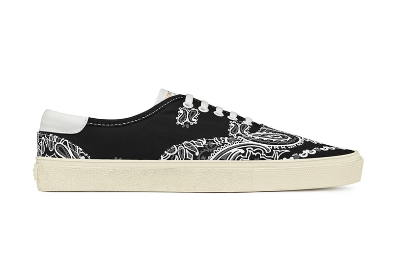 Saint Laurent "Paisley" Sneakers and Accessories