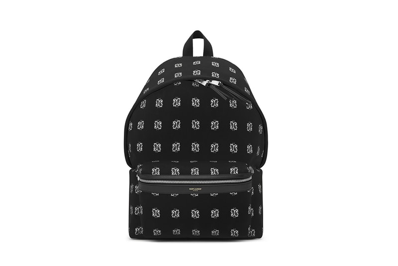 Saint Laurent "Paisley" Sneakers and Accessories