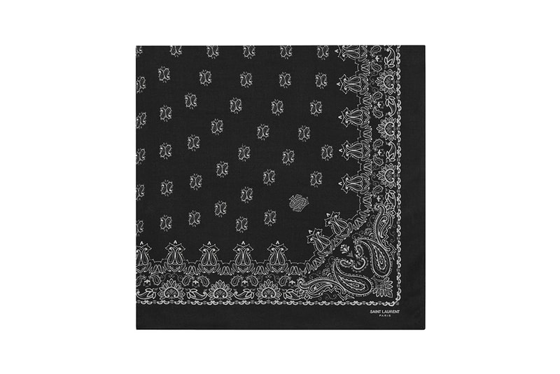 Saint Laurent "Paisley" Sneakers and Accessories