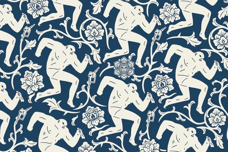 Shepard Fairey x Cleon Peterson "Pattern of Corruption" Prints