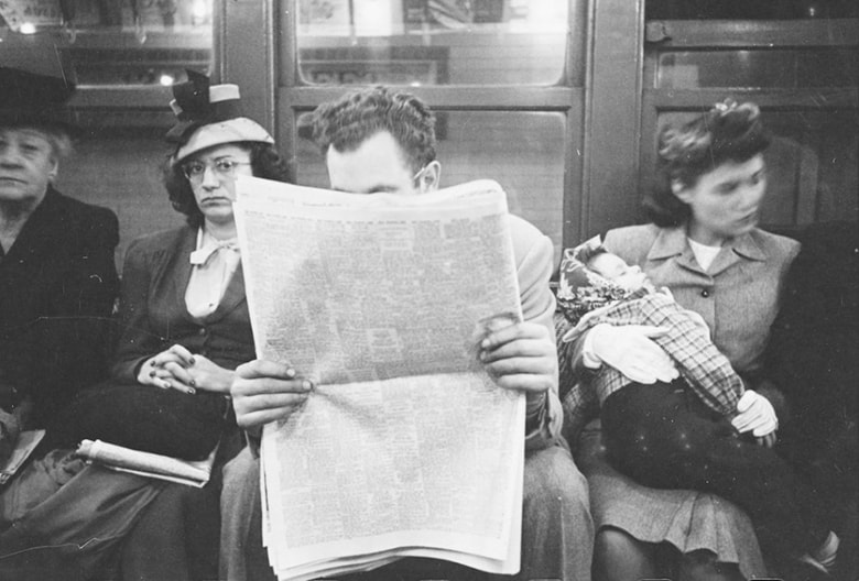 Vintage Photographs Taken by 18-Year-Old Stanley Kubrick 