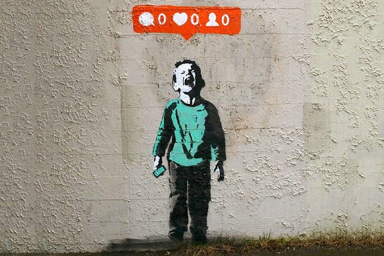 Street Art Shows Social Media Culture Through Graffiti
