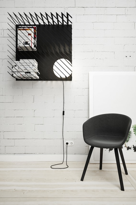 Hash Striped Bookshelf by Line Studio