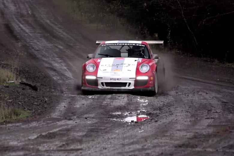 Take a Ride with Chris Harris and the WRC-ready Porsche 911 RGT