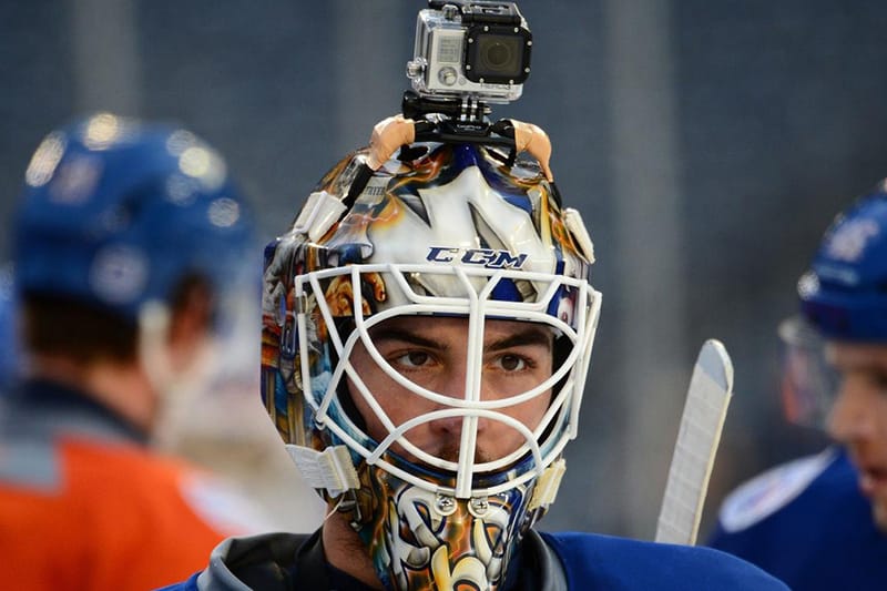 gopro goalie helmet mount