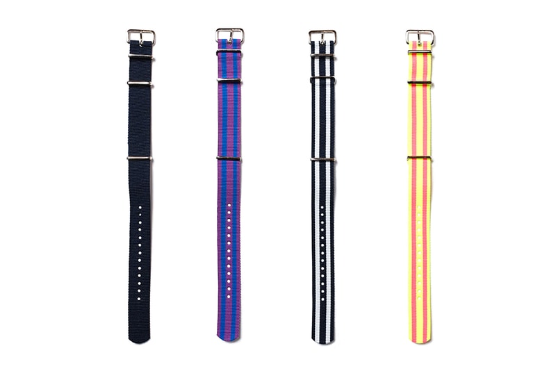 the POOL aoyama Waist Belt & NATO Watch Straps
