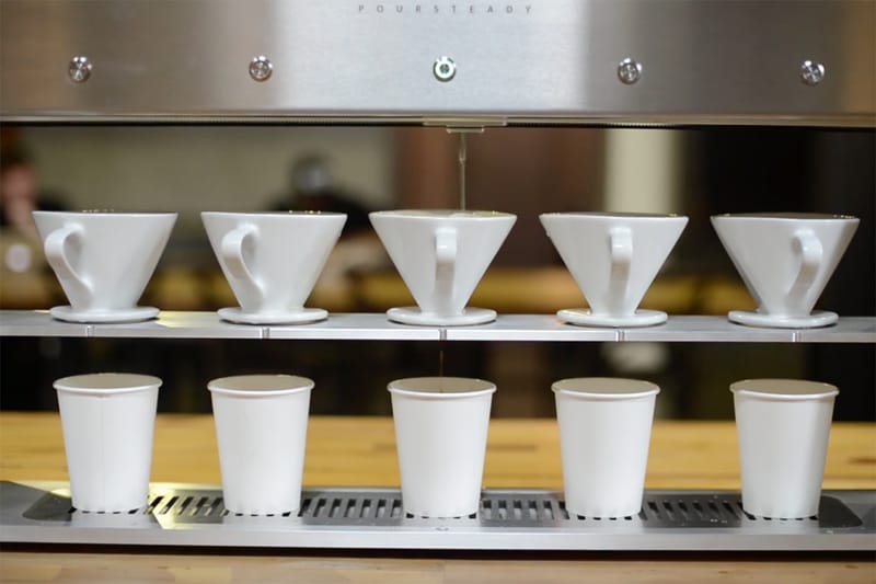 The Poursteady Automated Pour-Over Coffee Machine Brings Better Tasting Coffee to Customers