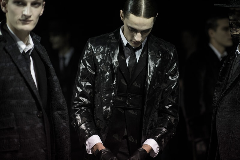 HYPEBEAST Goes Backstage at Thom Browne 2015 Fall/Winter Show
