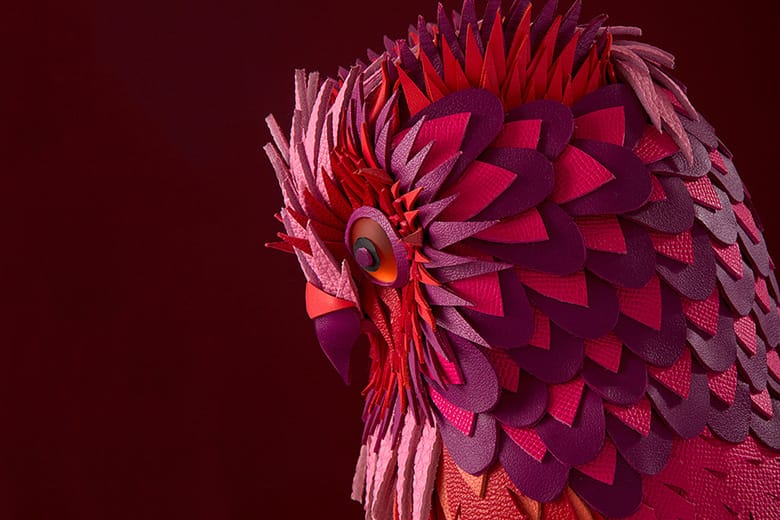 Zim & Zou Fills Hermès' Cabinet of Curiosities with Leather Creatures
