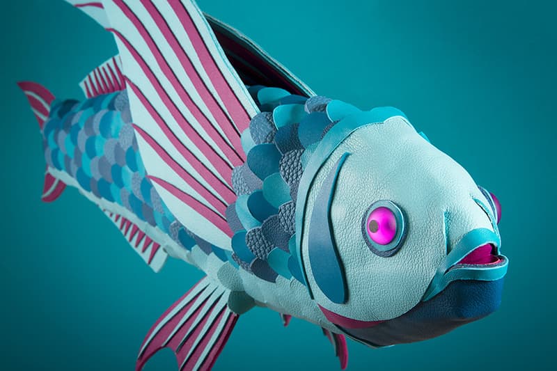 Zim & Zou Fills Hermès' Cabinet of Curiosities with Leather Creatures