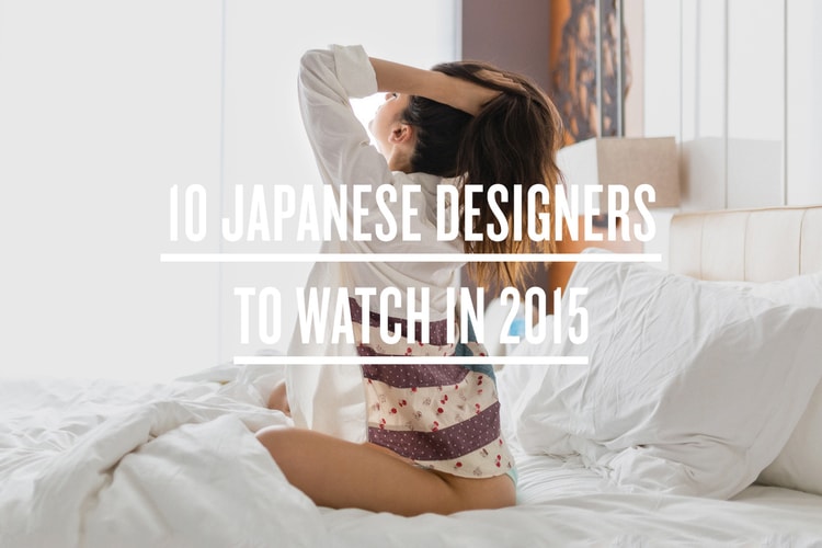 10 Japanese Designers to Watch in 2015