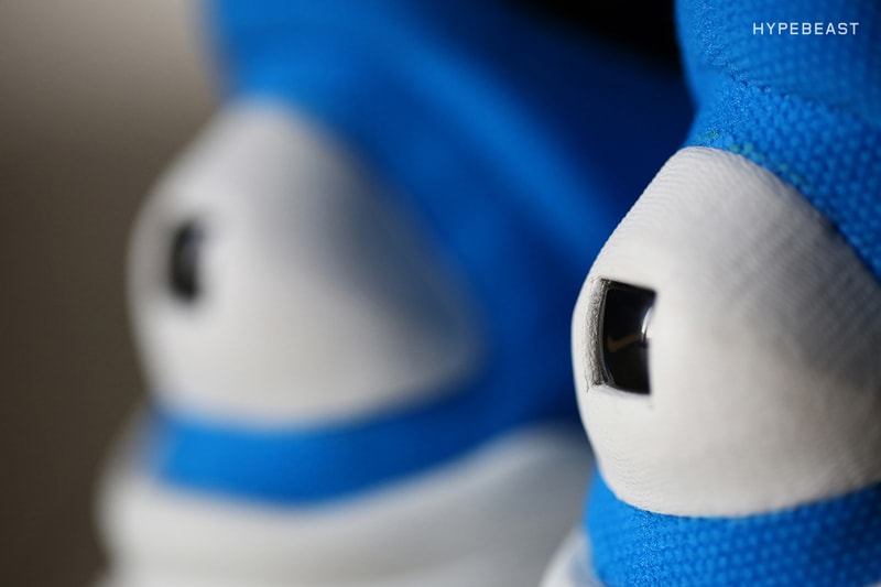 A Closer Look at the fragment design x NikeLab Sock Dart "Pool Blue"