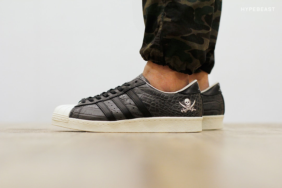 neighborhood x adidas superstar 80s consortium 10th anniversary