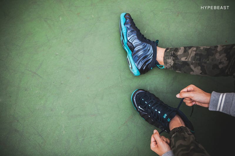 Nike Air Foamposite Pro Hyper Cobalt KicksOnFire.com in ...