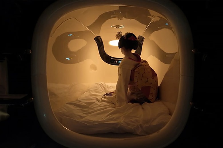 A Look inside a Capsule Hotel in Kyoto